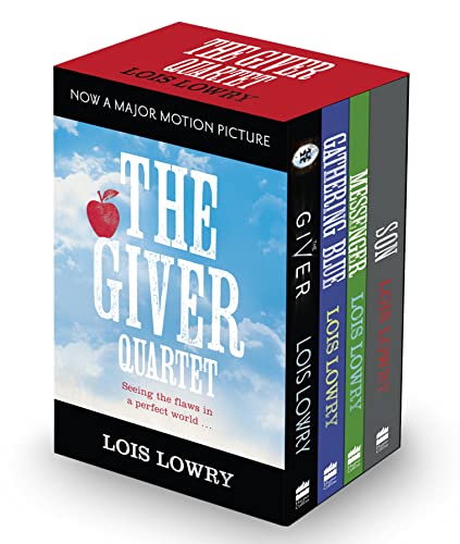 The Giver Boxed Set: The Giver, Gathering Blue, Messenger, Son: The classic science-fiction fantasy adventure series for kids (The Giver Quartet)