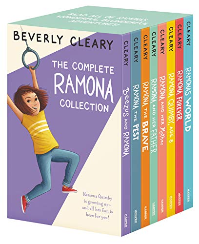 The Complete 8-Book Ramona Collection: Beezus and Ramona, Ramona and Her Father, Ramona and Her Mother, Ramona Quimby, Age 8, Ramona Forever, Ramona the Brave, Ramona the Pest, Ramona