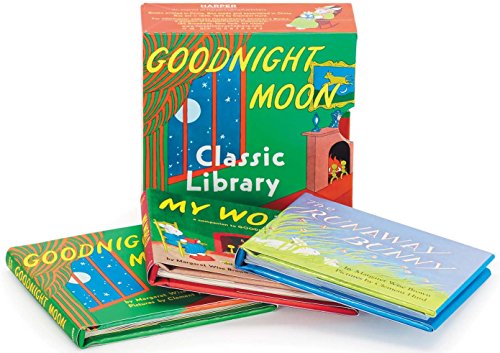 Goodnight Moon Classic Library: Contains Goodnight Moon, The Runaway Bunny, and My World[Miniature Edition-3.5 Inches]