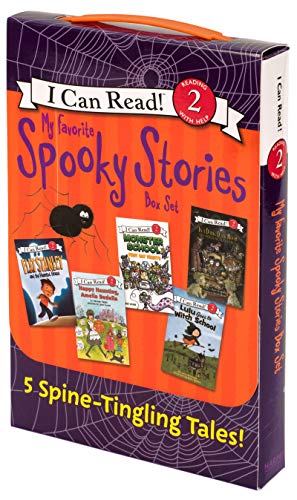 My Favorite Spooky Stories Box Set: 5 Silly, Not-Too-Scary Tales! A Halloween Book for Kids (I Can Read Level 2)