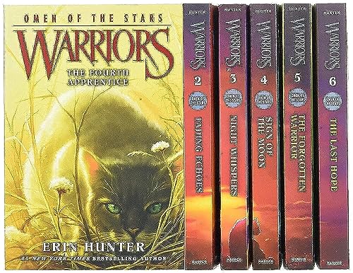 Warriors: Omen of the Stars Box Set: Volumes 1 to 6