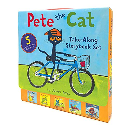 Pete the Cat Take-Along Storybook Set: 5-Book 8x8 Set