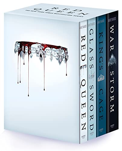 Red Queen 4-Book Paperback Box Set: Red Queen, Glass Sword, King