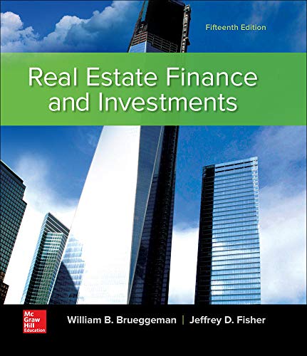 Real Estate Finance & Investments (Real Estate Finance and Investments)