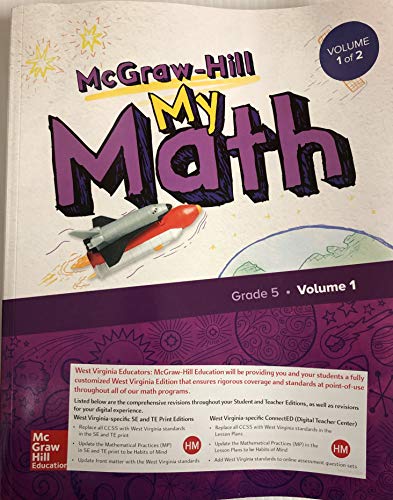 McGraw-Hill My Math, Grade 5, Student Edition, Volume 1 (ELEMENTARY MATH CONNECTS)