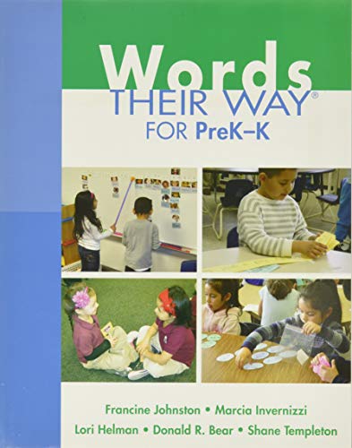 Words Their Way for PreK-K (Words Their Way Series)