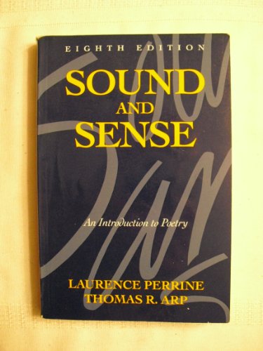 Sound and Sense: An Introduction to Poetry