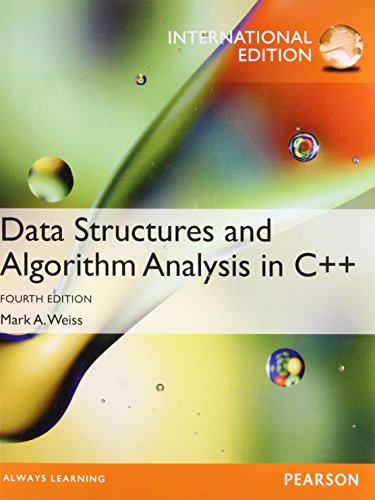 Data Structures and Algorithm Analysis in C++