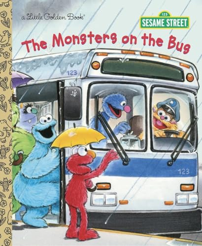 The Monsters on the Bus (Sesame Street) (Little Golden Book)