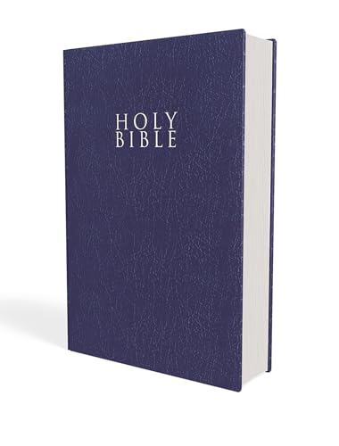 NIV, Gift and Award Bible, Leather-Look, Blue, Red Letter, Comfort Print