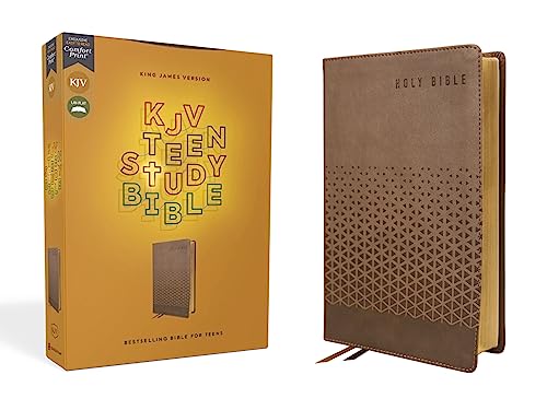 KJV, Teen Study Bible, Leathersoft, Brown, Comfort Print