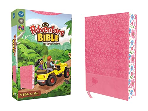 NIrV, Adventure Bible for Early Readers, Leathersoft, Pink, Full Color