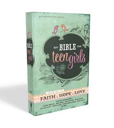 NIV, Bible for Teen Girls, Hardcover: Growing in Faith, Hope, and Love