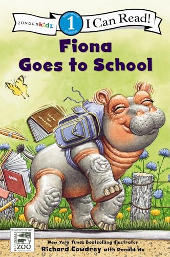 Fiona Goes to School: Level 1 (I Can Read! _ A Fiona the Hippo Book)