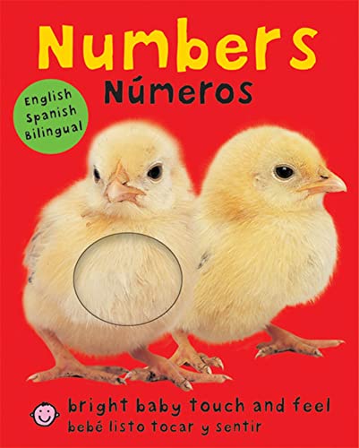 Bright Baby Touch & Feel: Bilingual Numbers _ Números: English-Spanish Bilingual (Bright Baby Touch and Feel) (Spanish Edition)