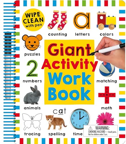 Wipe Clean: Giant Activity Workbook (Wipe Clean Activity Books)