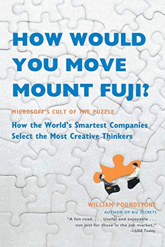 How Would You Move Mount Fuji?: Microsoft