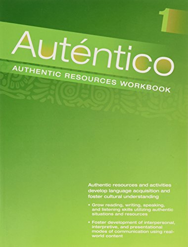 AUTENTICO 2018 AUTHENTIC RESOURCES WORKBOOK LEVEL