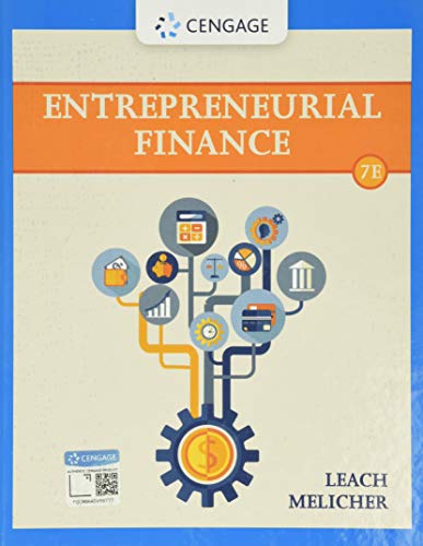 Entrepreneurial Finance