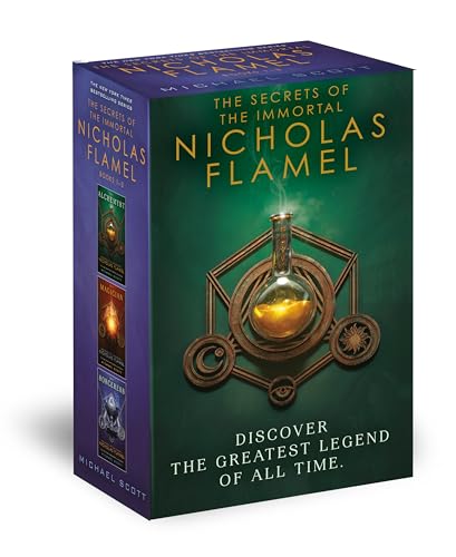 The Secrets of the Immortal Nicholas Flamel Boxed Set (3-Book)