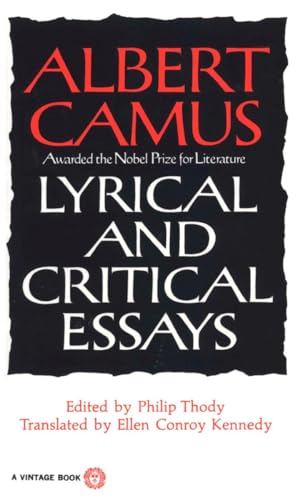 Lyrical and Critical Essays