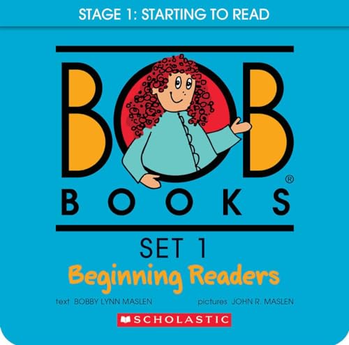 Bob Books - Set 1: Beginning Readers Box Set | Phonics, Ages 4 and up, Kindergarten (Stage 1: Starting to Read)