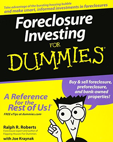 Foreclosure Investing for Dummies