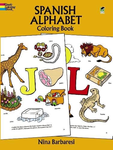 Spanish Alphabet Coloring Book (Dover Children