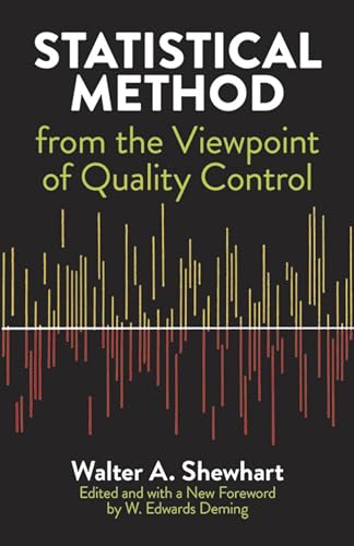 Statistical Method from the Viewpoint of Quality Control (Dover Books on Mathematics)