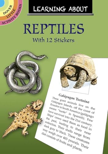 Learning About Reptiles (Dover Little Activity Books: Animals)