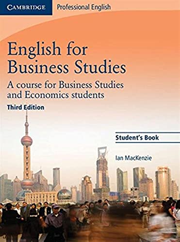 English for Business Studies Student