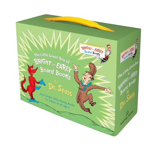 Little Green Boxed Set of Bright and Early Board Books: Fox in Socks; Mr. Brown Can Moo! Can You?; There