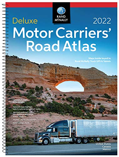 Rand McNally 2022 Deluxe Motor Carriers