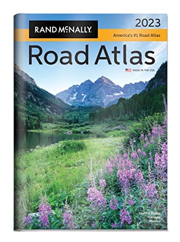 Rand McNally 2023 Road Atlas with Protective Vinyl Cover (Rand McNally Road Atlas United States_ Canada_Mexico (GIFT EDITION))