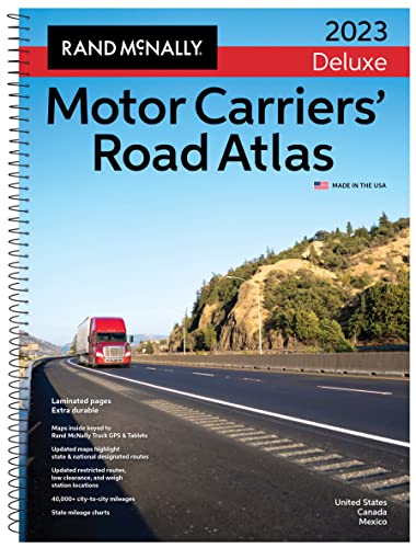 Rand McNally 2023 Deluxe Motor Carriers