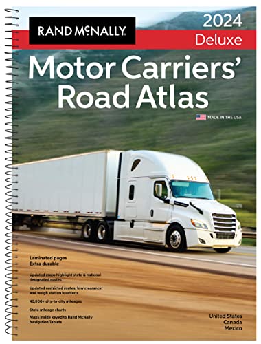 Rand McNally 2024 Deluxe Motor Carriers