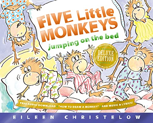 Five Little Monkeys Jumping on the Bed Deluxe Edition (A Five Little Monkeys Story)