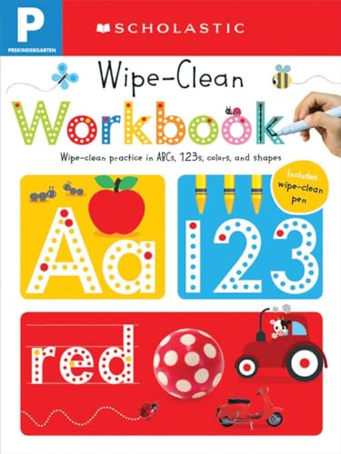 Pre-K Wipe-Clean Workbook: Scholastic Early Learners (Wipe-Clean)