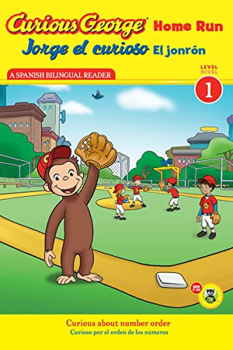 Jorge el curioso El jonrón _ Curious George Home Run (CGTV Reader) (Spanish and English Edition) (Curious George TV)