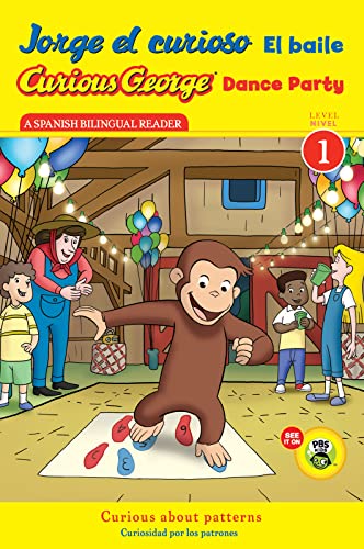Jorge el curioso El baile_Curious George Dance Party (CGTV Reader) (Spanish and English Edition) (Curious George TV)