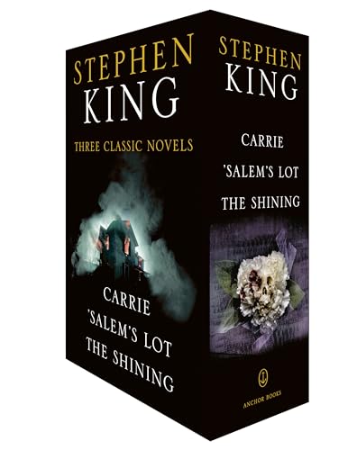 Stephen King Three Classic Novels Box Set: Carrie, 