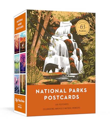 National Parks Postcards: 100 Illustrations That Celebrate America