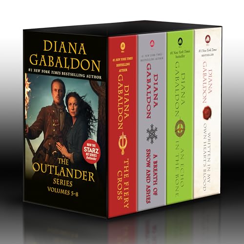 Outlander Volumes 5-8 (4-Book Boxed Set): The Fiery Cross, A Breath of Snow and Ashes, An Echo in the Bone, Written in My Own Heart