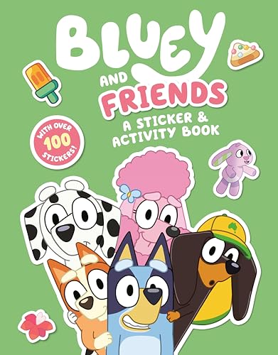 Bluey and Friends: A Sticker & Activity Book