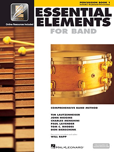 Essential Elements for Band - Percussion_Keyboard Percussion Book 1 with EEi (Book_Online Audio)