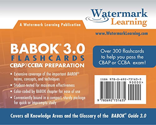 BABOK 3.0 Flashcards