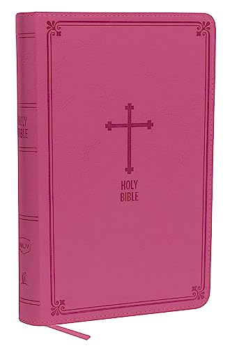 NKJV, Deluxe Gift Bible, Leathersoft, Pink, Red Letter, Comfort Print: Holy Bible, New King James Version