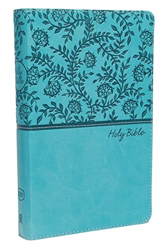 KJV, Deluxe Gift Bible, Leathersoft, Teal, Red Letter, Comfort Print: Holy Bible, King James Version