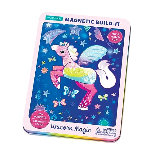 Mudpuppy Unicorn Magic Magnetic Build-it