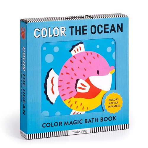 Color the Ocean Color Magic Bath Book